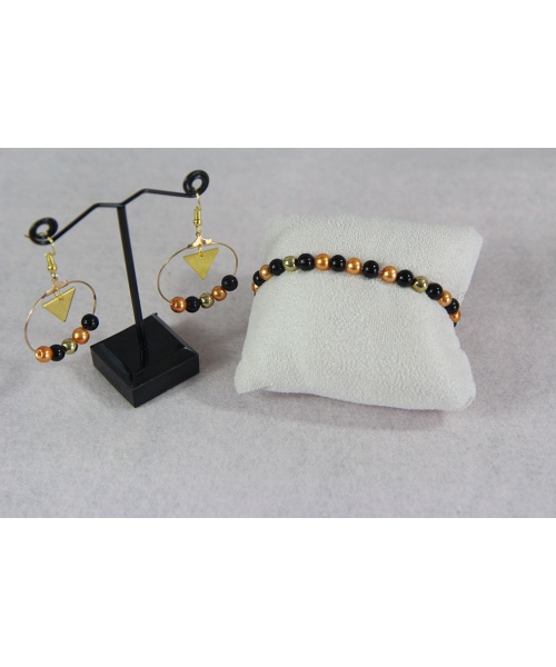 459_-_bracelet_et_boucle_doreille_crole_perle_orange_et_noir_20_euros