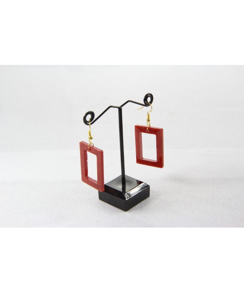 815_-_boucle_doreille_dor_pendentif_rectangle_creux_rouge_brillant_12_euros