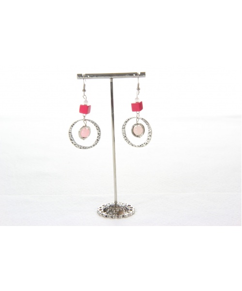 30_bis_-_boucle_doreille_argente_perle_ede_verre_et_howlite_rose_6_cm_8_euros